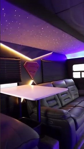 The CRAZY Interior of SHAQUILLE O'NEAL'S Custom Tour Bus