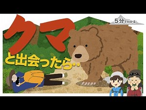 登山中にクマに遭遇したらどうする！？NG行動、注意点を解説