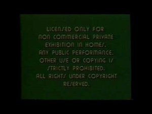 ''Footloose'' VHS Opening (Paramount, 1984)