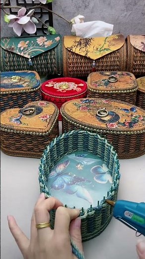 You can learn this basket easy with jute rope and PVC board at home 8