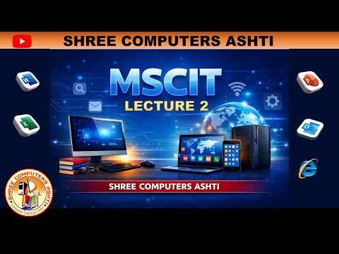MSCIT LECTURE 2 | MS WORD BASIC TO ADVANCE LEVEL PART 1 IN MARATHI