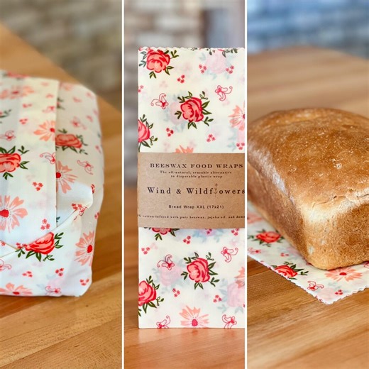 XXL Beeswax Bread Wrap - Reusable Eco-friendly Food Safe Kitchen Storage - Handmade in USA - Sourdough Artisan Loaves -zero Waste - Etsy