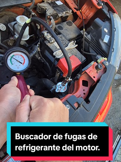 Probador de presión del sistema de refrigeración: ¿Qué es?