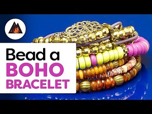 Bead a Beautiful Boho Bracelet | DIY Bracelet Tutorial