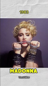 Madonna Through the Years (1983–2026) 👑 #nostalgia #thenvsnow #madonna