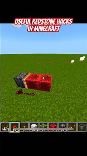 Useful Redstone Builds Hacks In Minecraft#minecraft#redstonebuilds#gaming#tutorial#builds#shorts
