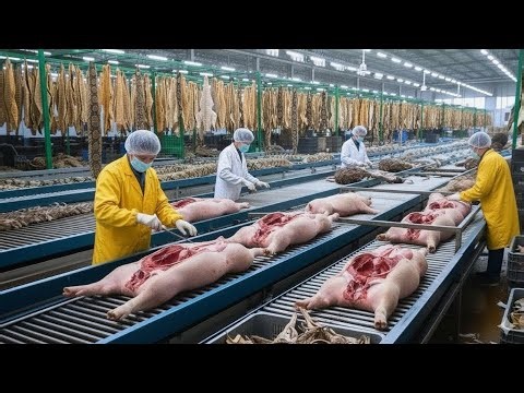 (FULL SHOW) Inside the Pigskin Factory: From Pigskin to Luxury Jacket Production