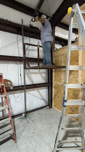 217K views · 1.1K reactions | Need a material lift to help with those Christmas decorations? We can do it! Had fun with this one! | Red Iron Buildings | Facebook