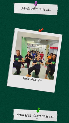 1.1K views | Meet the only Yoga Dance Flow that guarantees a clean house and an energised mind 粒 This is the best cardio we've had all during this Diwali time! So what are you waiting for? Grab your napkins, put on your favourite song, and let's get moving!  (Namaste Yoga Classes, Yoga Dance, Diwali Safai, Festive Fitness, Napkin Workout, Best Cardio Exercise, Diwali Special) | Namaste Yoga Classes | Facebook