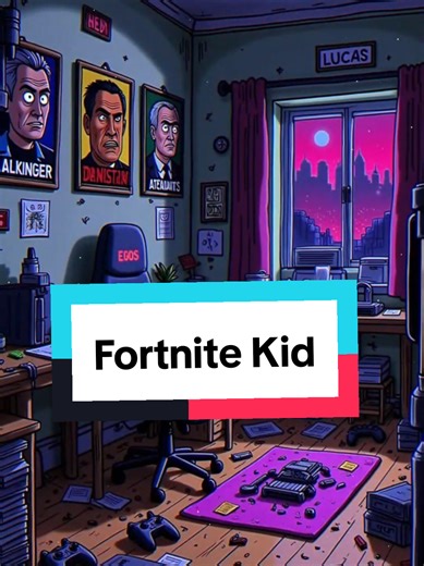 Lucas the kid who is obsessed with fortnite Game #game #pubg #fortnite #markers #gamergirl