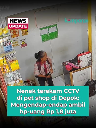 Aksi pencurian terjadi di sebuah toko makanan hewan di kawasan Pancoran Mas, Kota Depok, pada Rabu (25/3) pagi. Pelaku diduga seorang perempuan lanjut usia yang berjalan menggunakan tongkat. Peristiwa tersebut terjadi sekitar pukul 08.30 WIB di toko Fancy Cat yang berlokasi di Jalan Raya Sawangan, Kelurahan Rangkapan Jaya. Saat kejadian, korban berinisial AZF tengah membuka toko seorang diri dan sedang menata rak makanan hewan, tanpa menyadari pelaku masuk ke dalam toko. “Pelaku masuk ke dalam t