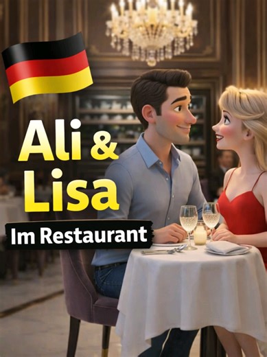 Deutsch im Restaurant: Ali & Lisa dialogisieren