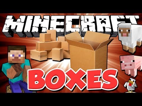 Minecraft BOXES Mod! - Caixas