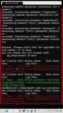 Upgrade PostgreSQL 16 → PostgreSQL 17 Using pg_upgrade on Ubuntu #postgresql #database #upgrade
