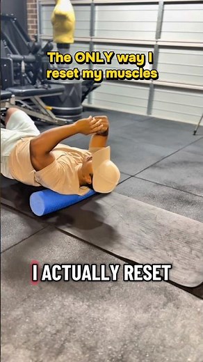 Foam rolling full body routine