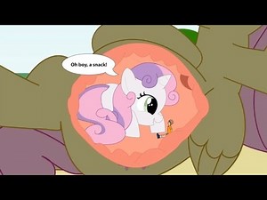 My Little Pony Giantess Fluttershy Vore By Jackurai