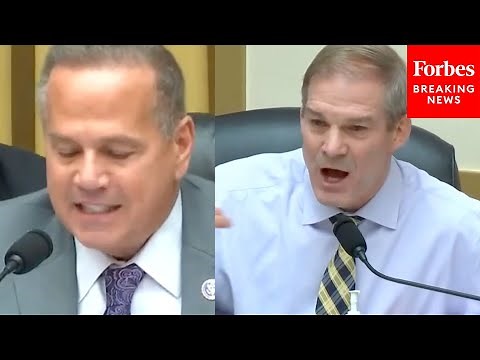 'The Gentleman Is Out Of Order!': Sparks Fly Between Dem Chairman And Jim Jordan During Hearing