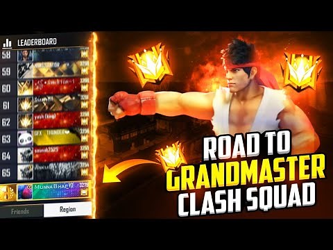 Clash Squad Rank Push Grandmaster with Munna Bhai & Ajju Bhai - Free Fire Hindi - Free Fire Live
