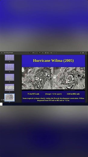 When the Dvorak technique fails: rapid intensification and real storms