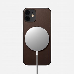 Leather iPhone Skin - iPhone 12 Mini - Rustic Brown | Horween® | NOMAD®