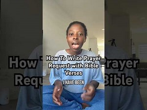 How To Write Prayer Request #mindset #spirituality #prayday