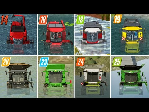 Fs14 vs Fs16 vs Fs18 vs Fs20 vs Fs22 vs Fs23 vs Fs24 vs Fs25 | Water Compare | Timelapse