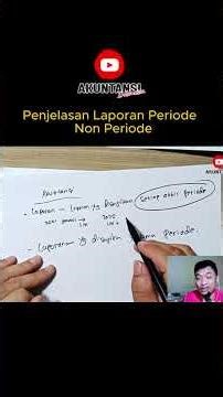 Penjelasan Laporan Periode Non Periode