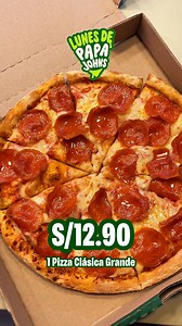 ¡¡SOLO HOY! Papa Locura! 2 grandes a S/29.90 o 2 familiares a S/49.90. Solo hoy con delivery gratis. | Papa John's Pizza