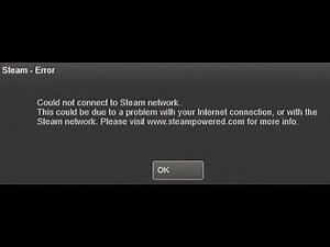 connexion au réseau steam impossible [RÉPARER]