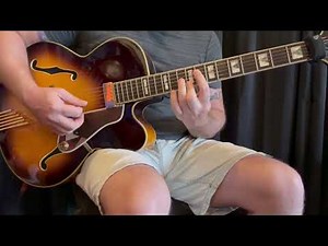 In A Sentimental Mood - Jazz Guitar Chord/Melody Arrangement