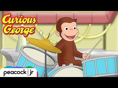 George's Drum Lessons | CURIOUS GEORGE
