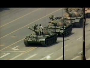 Tiananmen Square Tank Man 1989