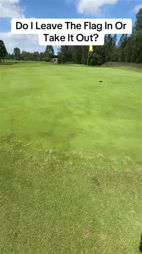 Golf Tips: Leave the Flag In or Take It Out?