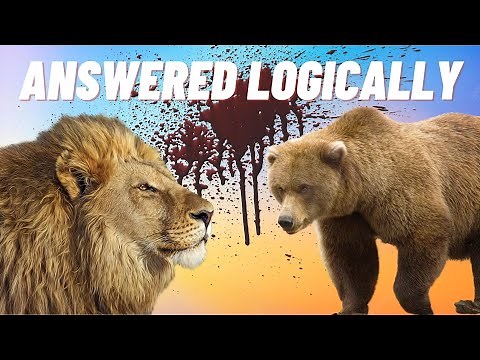 LION Vs GRIZZLY BEAR FIGHT TO DEATH. Who will win?