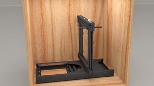 Blind Corner Cabinet Pull Out for 36" Cabinet, Heavy Duty Magic Corner, Left & Right Open Compatible, Min Opening 15", Soft Close