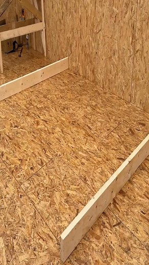 Amazing wooden partition wall framework connection assembly skills | Handmade construction