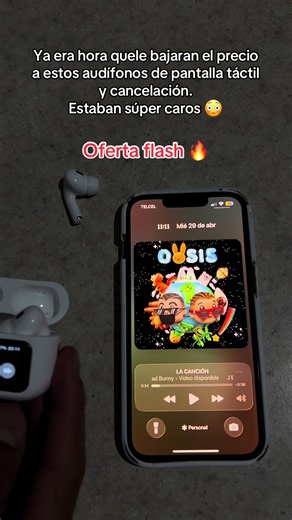 Aprovecha antes que le suban el precio, se escuchan genial 🤩 #audifonos #audifonosinalambricos #audifonosbluetooth #gadgets #ventaquincenal
