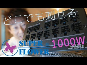 使い勝手が良いユニバーサルフルプラグイン SUPER FLOWER LEADEX V PRO GOLD 130size 1000W レビュー