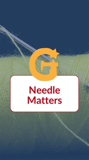🪡 The needle is one of the smallest parts of your sewing setup, but it has one of the biggest effects on your results. A well-matched needle helps prevent skipped stitches, fabric damage, and unnecessary frustration. Whether you’re switching fabrics or starting a new project, checking your needle first can save time and improve every stitch that follows. | GoldStar Tool