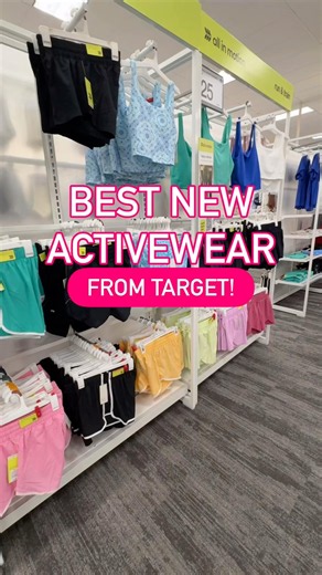Best new activewear from Target! 🥰 Perfect for all the busy moms this Summer! #target #targetfinds