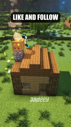 Building A House for Starter on Minecraft #minecraft #kids