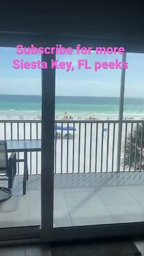 Siesta Key, Florida AirBnB rental. Crescent Arms room 301S. Amazing beachfront apartment!!!