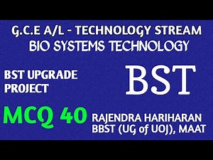BST UPGRADE PROJECT ( MCQ 40 ) - BIO SYSTEMS TECHNOLOGY | TAMIL | BST MCQ EXPLANATION FOR BIO TECHIE