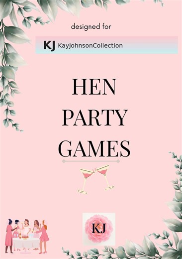 Hen Party Games: Fun Bachelorette Party Activities (instant Download PDF) - Etsy UK