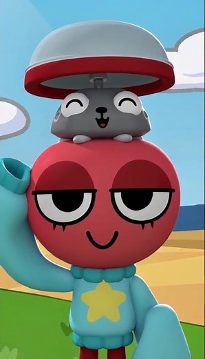 Gigi SWALLOWS Pebble and he rattles inside her head! - Dandy's World Vore