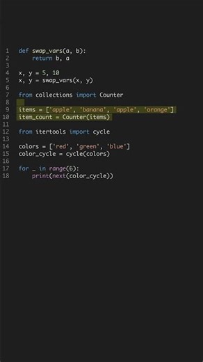 Python Hidden Gems in 60 Seconds - Boost Productivity #shorts