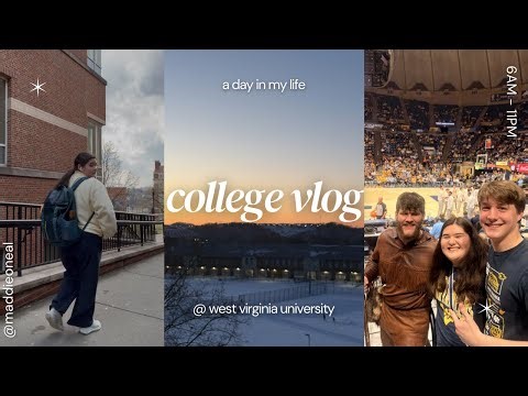 COLLEGE DAY IN MY LIFE | basketball game, early morning, classes, & life!