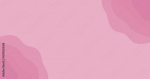 animated pink waves in the top right corner and bottom left corner on a pink background. animated pink background with high resolution waves