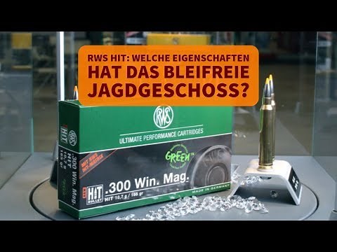 RWS HIT: Welche Eigenschaften hat das bleifreie Jagdgeschoss?