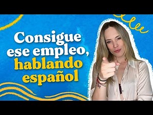 A Job Interview in Spanish - Interactive Conversation Exercise | Español con María
